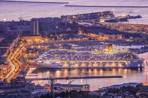 trieste e crocieristi,con costa diadema trieste e crocieristi,con costa diadema