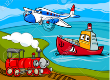 vignetta treno,nave aereo vignetta treno,nave aereo